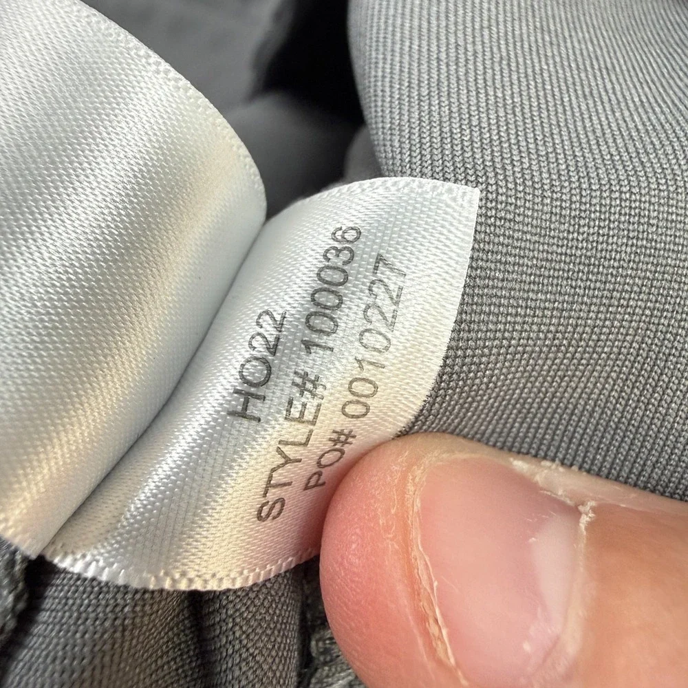 Rhone Commuter Pants Mens 34 Gray Slim‎ Fit Tech Performance Chino Office Golf